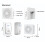 Wireless Doorbell Kit with 38 Melodies and LED Flash 4