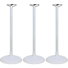 White Adjustable Doll Stand for 14-18 Inch Dolls 3-Pack