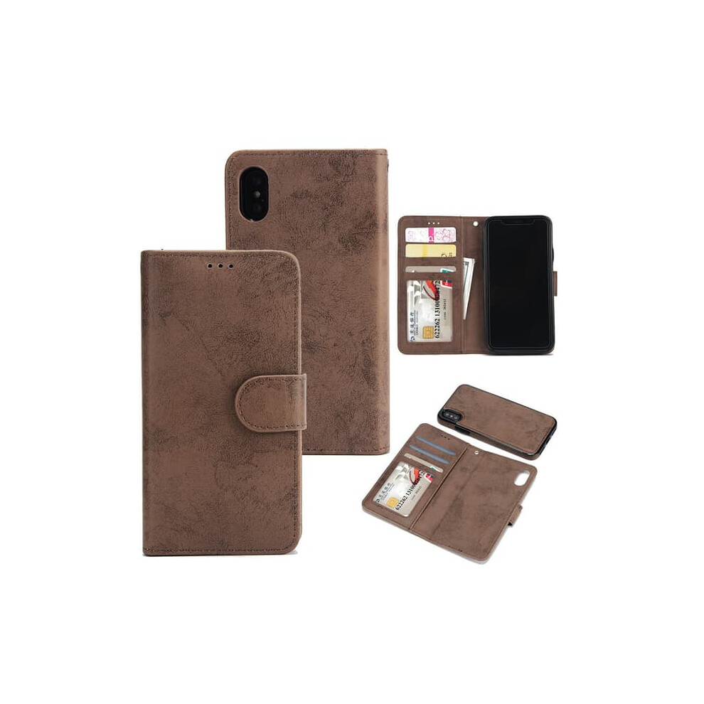 Iphone Xr Case With Smart Function Brown 962029620778