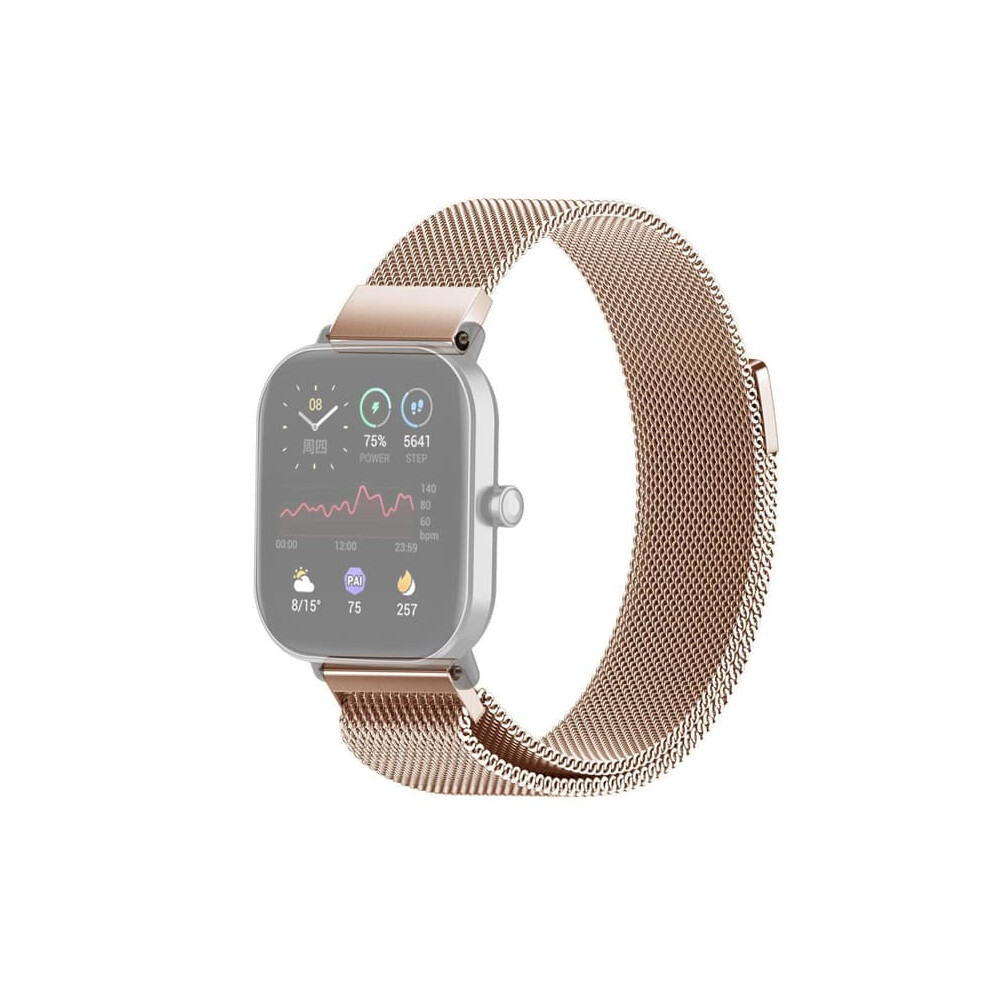 Skalo Milanese Loop For Amazfit Bip Series Rose Gold 962029601821