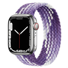 Strap leaisteach atá comhoiriúnach le Apple Watch le Apple Watch 38mm/40mm/41mm Corcra XS