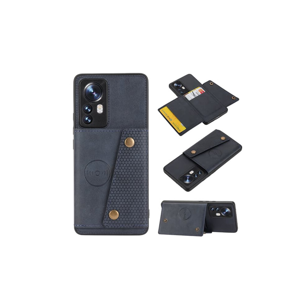 Xiaomi Mi 12 Case With Card Holder Dark Blue 962029598626