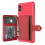 iPhone XS Max red case with card slot 1