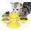 Cat windmill puzzle toy with whirling turntable 1