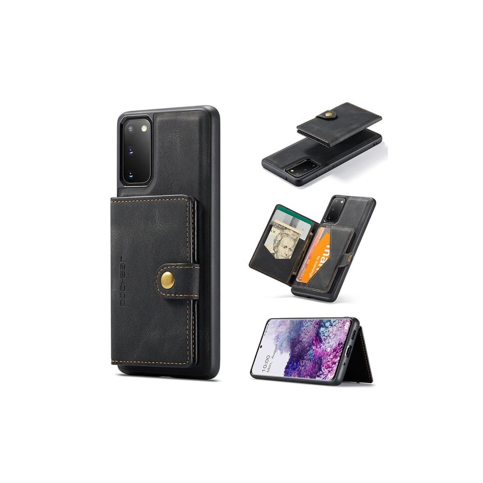Smooth Case With Card Holder For Samsung Galaxy S20 Fe Black 962029279563