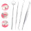 Dental care tools oral hygiene set 4 pieces 1
