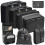 Packing Cubes Travel Organizers Black Set 1