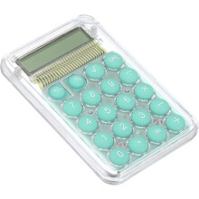 Desktop Calculator Green 8-Digit LCD Mini Portable