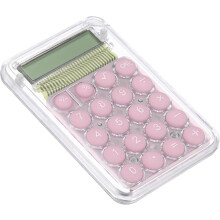 Desktop Calculator Pink 8-Digit LCD Mini Portable