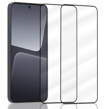 Pacáiste 2 atá comhoiriúnach le Cosantóir Scáileáin Xiaomi13 - Gloine Tempered9H - Super Quality3D