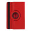 Samsung Galaxy Tab S5e case with 360 rotation red 1