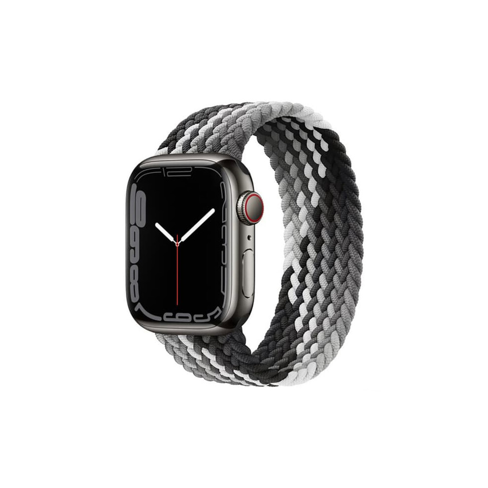 Tã¶Jbara Armband Till Apple Watch 42/44/45/49 Mm Svart/Vit 962029623793