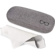 Aluminum glasses case lightweight slim