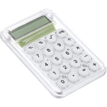 Desktop Calculator White 8-Digit LCD Mini Portable