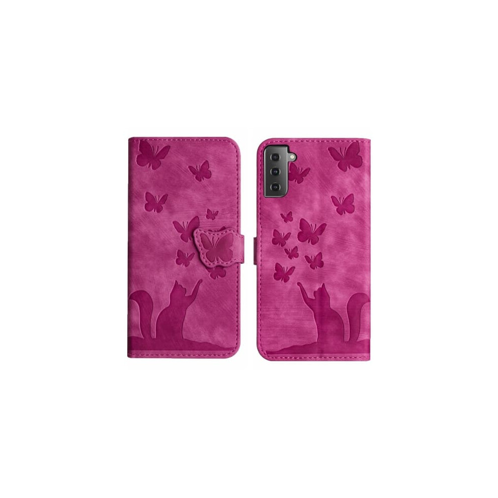 Samsung Galaxy S21+ 5G Case Butterfly Cat Pink 962029292432