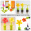 Bouchons de bouteille d'alcool en forme de fleur (6 pièces) 3