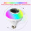 Intelligente LED-Lampe mit Bluetooth-Lautsprecher E27RGB 5