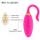 Wireless Remote Vibrator Eggs for Women Rose Red 3
