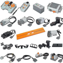 Power Functions Motor for Building Blocks Compatible with