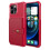 iPhone 14 Pro Max case with card holder red 1
