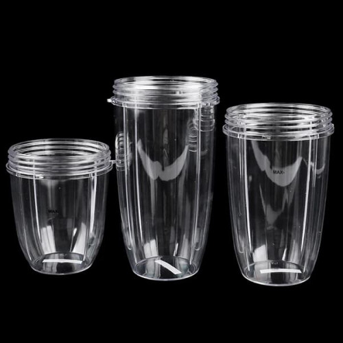 Clear juicer cup replacement for NutriBullet 18 oz 24 oz 32