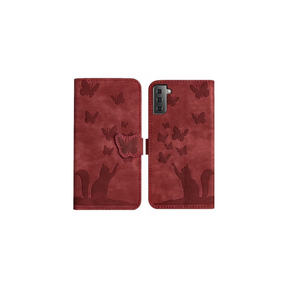 Samsung Galaxy S21+ 5G Case Butterfly Cat Design 962029292449