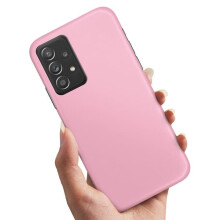 Ag luí le Samsung Galaxy A52/A52s5G - Cás/Cás Soghluaiste Bándearg Éadrom Il-dhathach