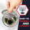 Kitchen Sink Strainer Stainless Steel Universal 1 Pack 2
