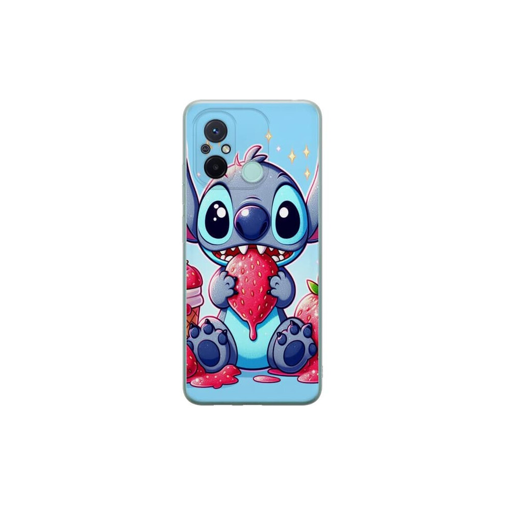 Xiaomi Redmi 12C Transparent Case Strawberry Stitch 962125805239