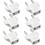 US to EU Adapter 2-Pin 6-Pack 1