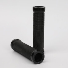 Rubber MTB Bike Grips Black Anti-slip 1 Pair