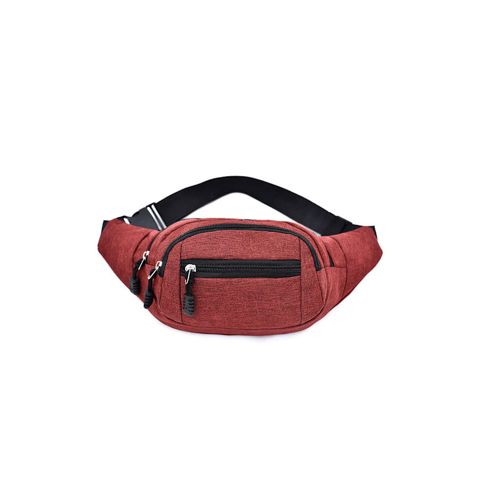 Waist Bag With Multiple Compartments 1 Pack Green 962029287513