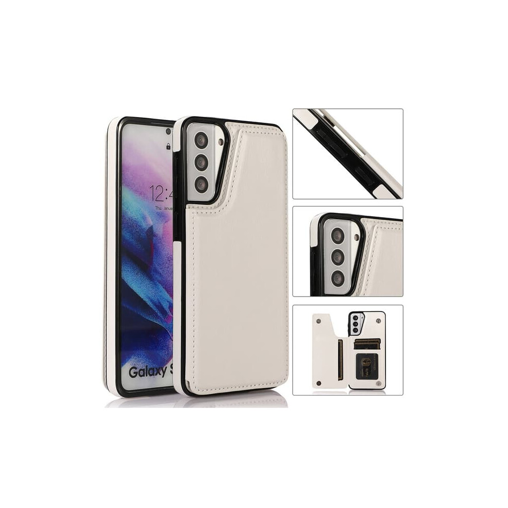 Samsung Galaxy S21 Case With Card Holder White 962125792737