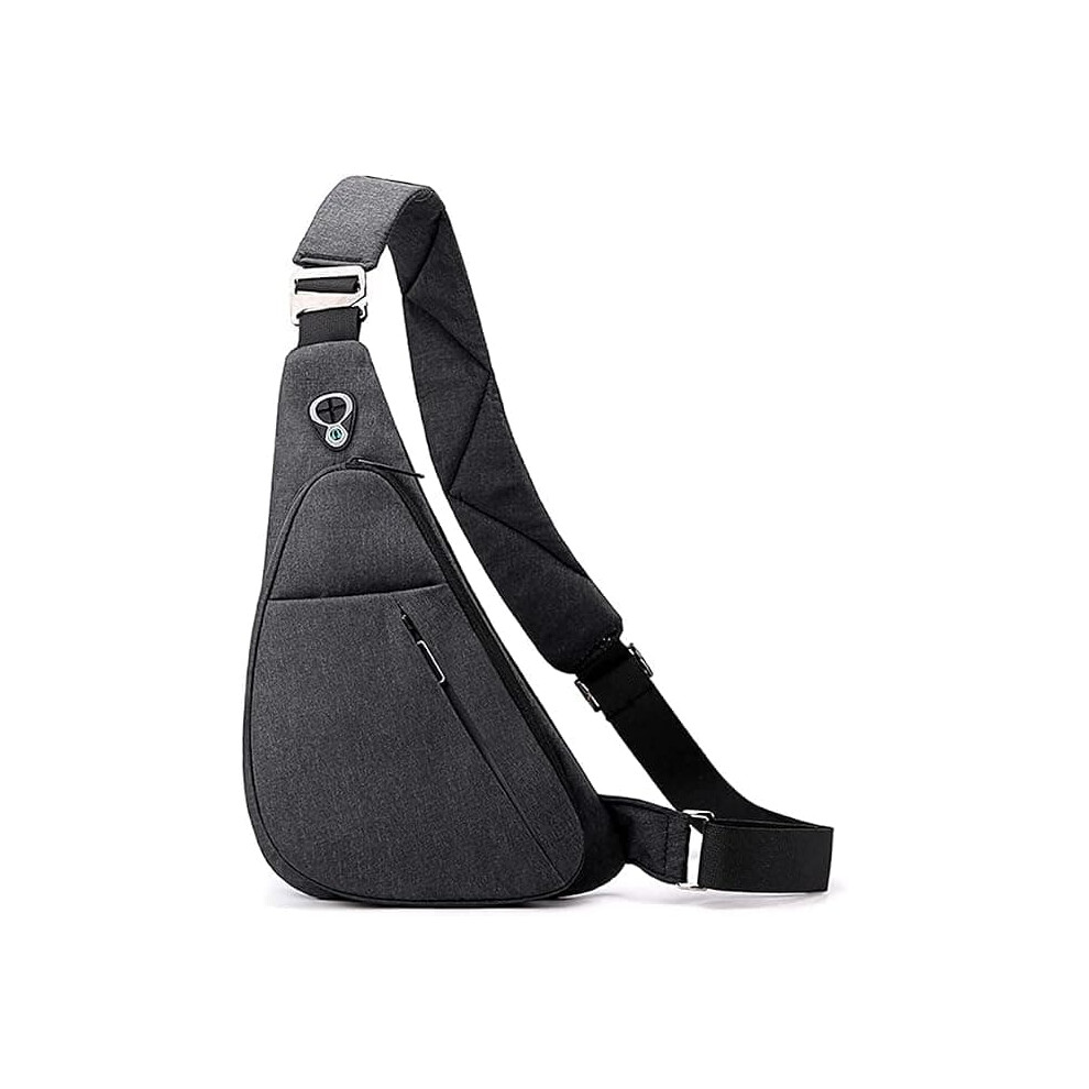 Men's Anti-Theft Sling Bag Crossbody Backpack Dark/Gray/Light 962125790375