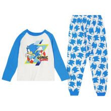 Sonic The Hedgehog Childrens/Kids Long Pyjama Set