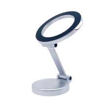 Magnetic Car Phone Holder Silver
