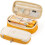 Pencil Case Large Capacity Yellow Stationery Organizer 1