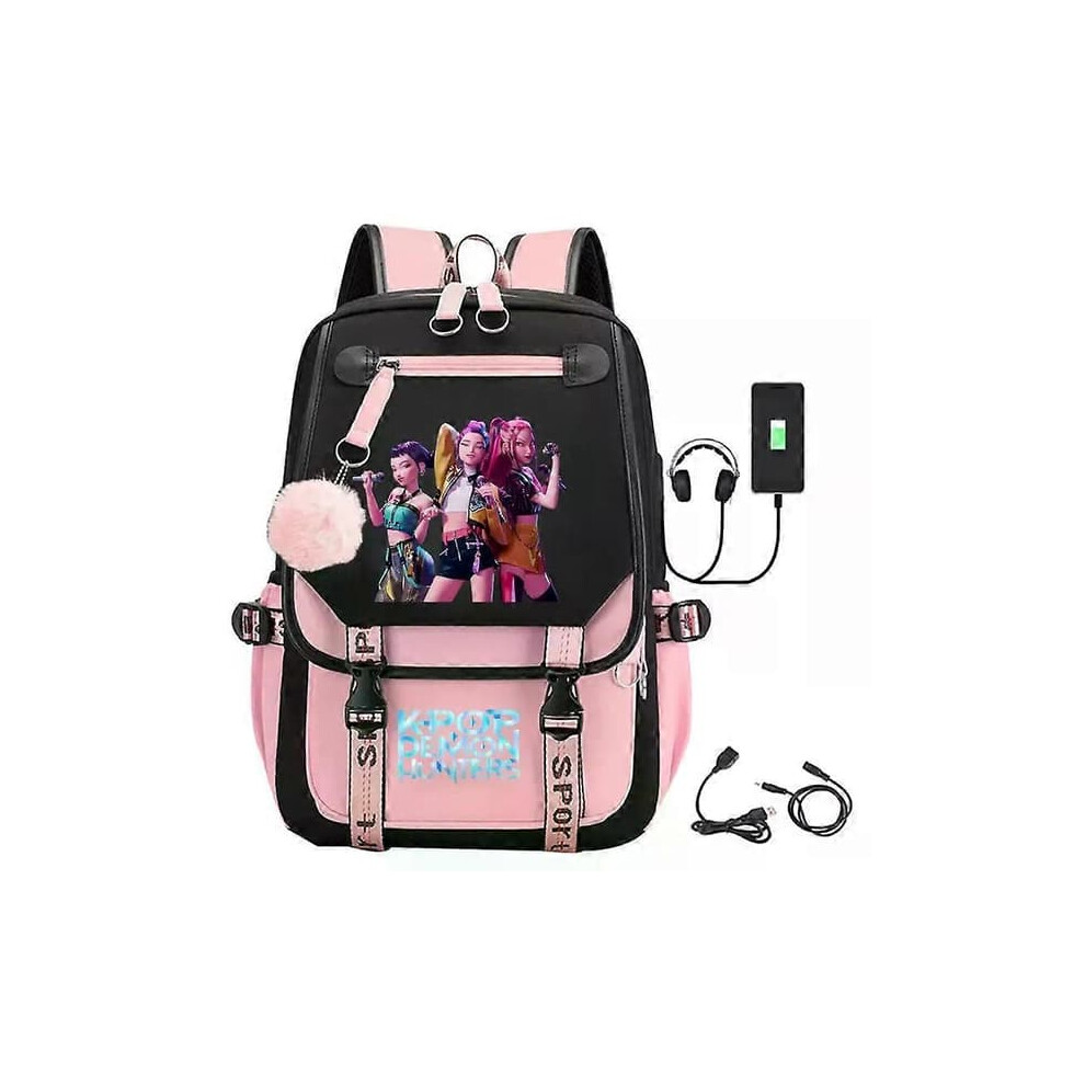 K-Pop Anime Backpack Cute Cartoon Student Bag 1 Pack