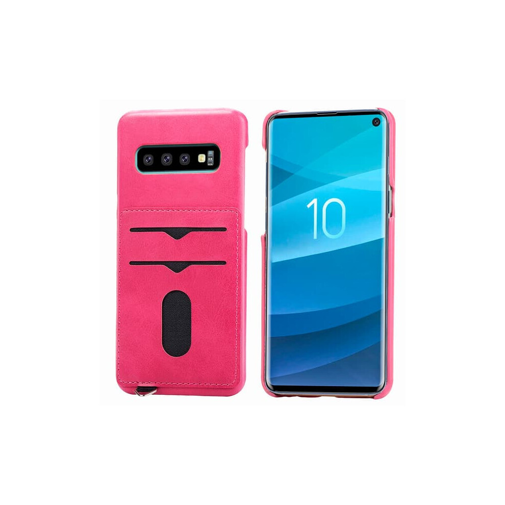Samsung Galaxy S10 Case With Card Holder Rose Red 962125803112