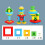 Pyramid Block Set 30 Pieces 1