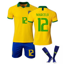 Soccer jersey set adult and child Brazil home away Neymar