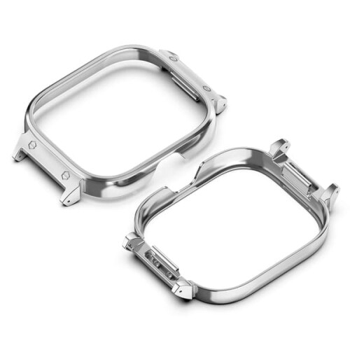 Redmi Watch 5 metal frame case 20 mm silver