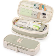 Pencil Case Green Large Capacity