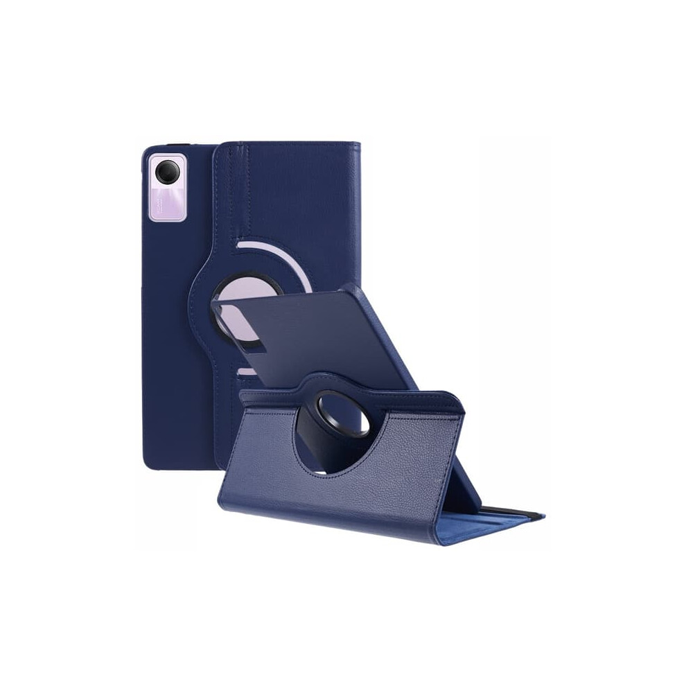 Skalo Litchi Case For Xiaomi Redmi Pad Se 360 - Dark Blue 962125804164