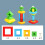 Pyramid Block Set 15 Pieces 1