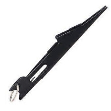 Fishing knot tying tool black