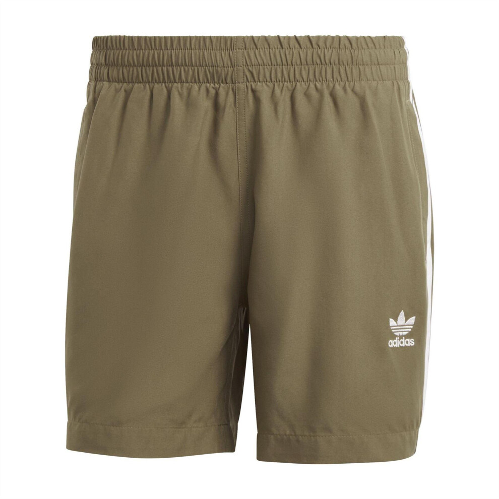 Adidas Mens Originals 3 Stripes Swim Shorts