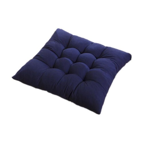 Seat Cushion Navy for Office Chair 2 Pcs 1