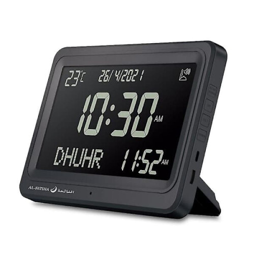Azan Clock Digital Islamic Prayer Timer Wall Desk