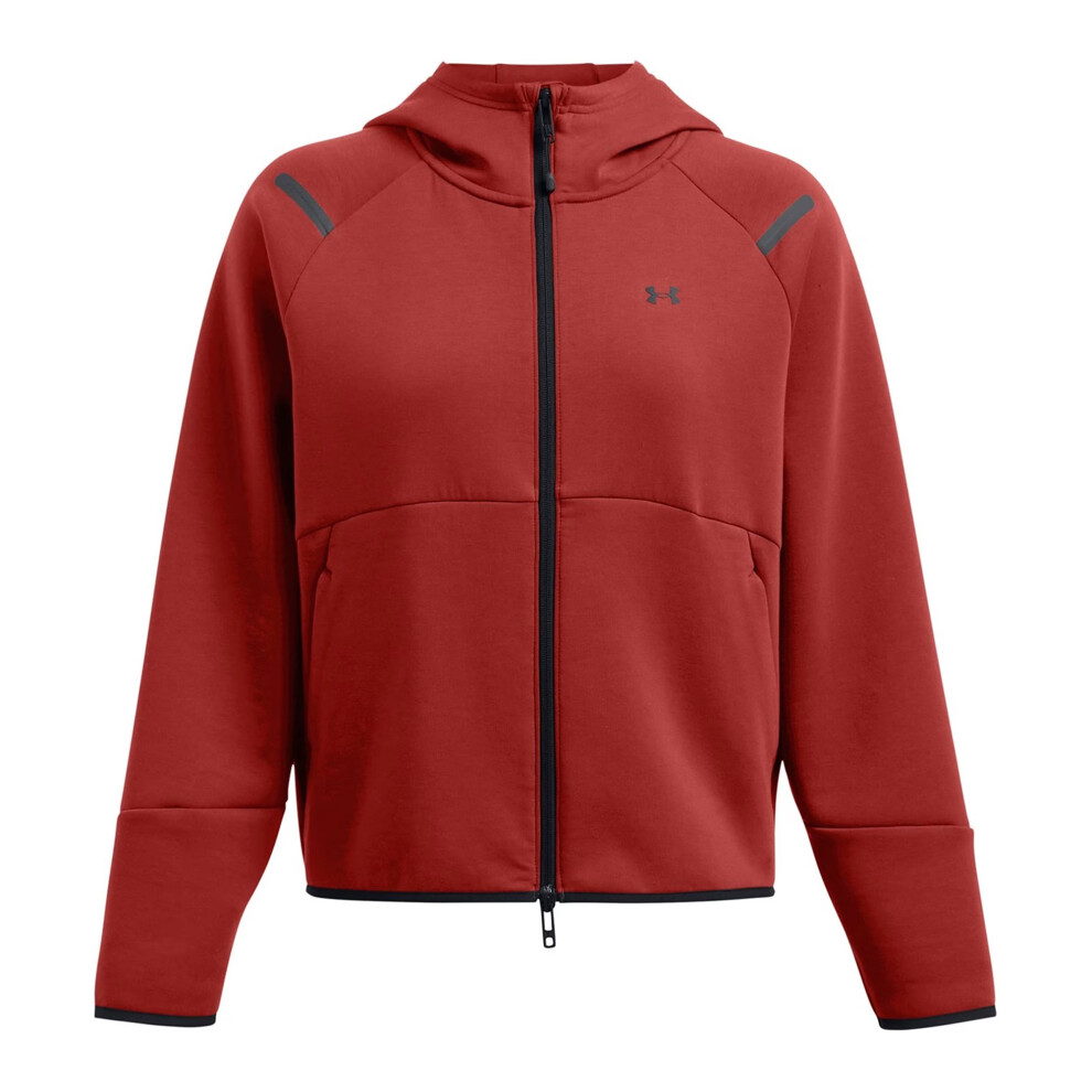 Under Armour (S, Orange) Womens/Ladies Unstoppable Two Tone Sweat Jacket